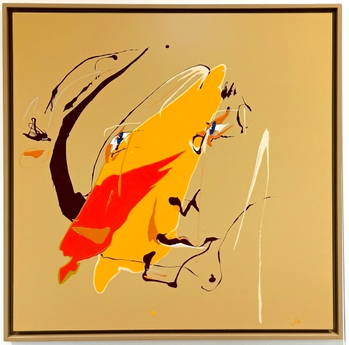 Joke Debeuckelaere - Acrylic on panel - 100x100 cm