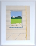 See-through - screen print - signed - 70x50 cm - 1975