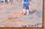 Arie-Kees  van Noort - Zandvoort - Oil on panel - Signed - 30x45 cm
