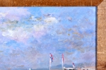 Arie-Kees  van Noort - Zandvoort - Oil on panel - Signed - 30x45 cm