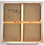 Yvan Theys - Dolce farniente - oil on canvas - 90x90 cm - 1972