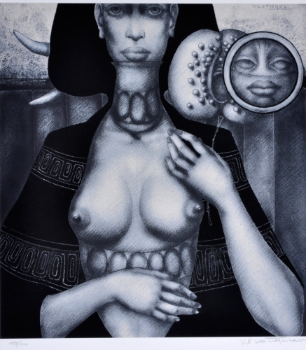 Jef Van Tuerenhout - The Mirror - Screenprint