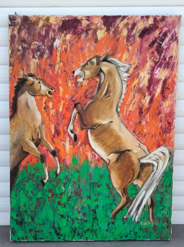 Jozef Vinck  - Stijgerende paarden