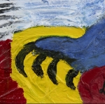 Bengt Lindstrom - Compositie (untitled)