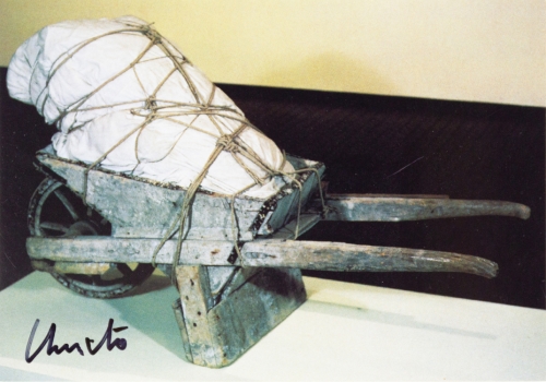 Christo Javacheff - Package on Wheelbarrel