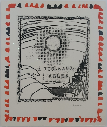 Pierre Alechinsky - Pieces du mobilier urban (Hand updated)