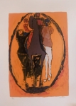 Marino  Marini - Horses and riders