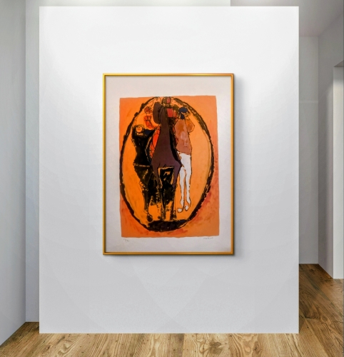 Marino Marini - Horses and riders