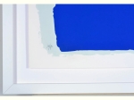 Bram Bogart - Blauw - kleurenzeefdruk - ingelijst