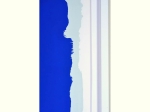 Bram Bogart - Blauw - kleurenzeefdruk - ingelijst