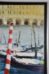 Antonio  Palmieri - Antonio Palmieri  Venetië - olie op doek - 90x120 cm