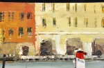 Antonio  Palmieri - Antonio Palmieri  Venetië - olie op doek - 90x120 cm