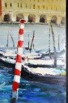 Antonio  Palmieri - Antonio Palmieri  Venetië - olie op doek - 90x120 cm