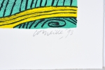 Guillaume Corneille - Mémoire de Bali - Portfolio met vier litho's