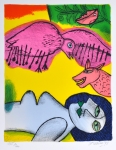 Guillaume Corneille - Mémoire de Bali - Portfolio met vier litho's
