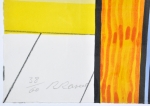 Roger Raveel - Tafel met koffiekan - litho