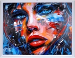 Visage - Olie op doek - 90x120 cm