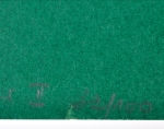 Raoul De Keyser - Landschap met buis - zeefdruk