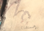 Jan Cobbaert - Avond - Gouache - 1974