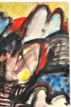 Jan Cobbaert - Avond - Gouache - 1974