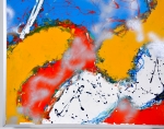 Sala   - Brouwersdam - acryl op paneel - 110x95 cm