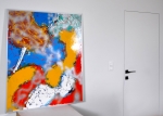 Sala   - Brouwersdam - acryl op paneel - 110x95 cm