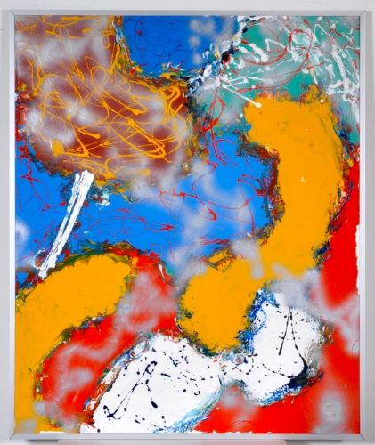 Sala - Brouwersdam - acryl op paneel - 110x95 cm