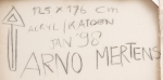 Arno  Mertens  - acrylic on canvas - 125x176 cm