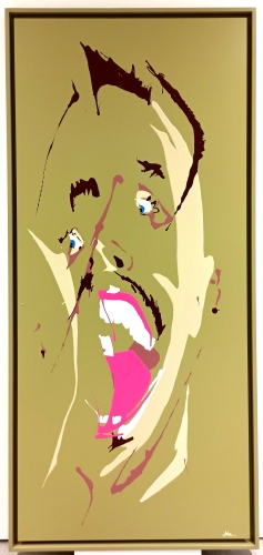 Joke Debeuckelaere - Acrylic on panel - 180x80 cm