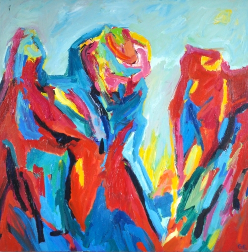 Gorm  Eriksen - Anrabelse - oil on canvas