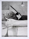 Loose shoulder strap - etching, varnish sleeve and aquatint