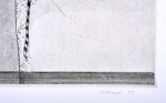 Roger Wittevrongel - Loose shoulder strap - etching, varnish sleeve and aquatint