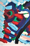 Karel Appel - Loving Heads - lithograph - 1980