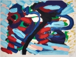 Karel Appel - Loving Heads - lithograph - 1980