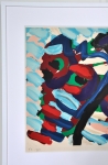 Karel Appel - Loving Heads - lithograph - 1980