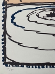 Pierre Alechinsky - Lithograph: *Le Volturno*, Clot & Bramsen, 1989