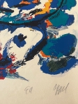 Karel Appel - You and Me, 1962  Artists proof (ea)  Lithograph
