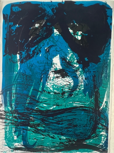 Asger Jorn - Signed lithograph: Jubilæumsserien 1949 (COBRA)
