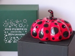 Yayoi Kusama - Red and Black pumpkin