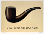 Ceci n’est pas une pipe - Lithografie - 45x60 cm