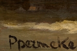 Paul Permeke - Marine - Olie op paneel - 30x40 cm