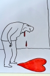 Kamagurka  - Kind regards - Original cartoon - Framed