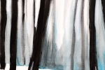 Stéphane Le Maou  - Forêt dhiver - acryl op doek - 60x50 cm - 2008