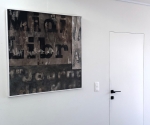 Paul  Wiggers  - Midi Libre - olie op paneel - 100x100 cm - incl. cataloog