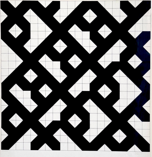 Mark Verstockt - Zeefdruk - Gesigneerd - 69x49 cm - 1974