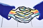 Roger Raveel - Roger Raveel - Meditatie - litho - ingelijst