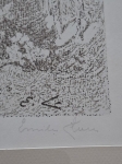 Emile Claus - The main road - Litho 95/100
