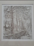 Emile Claus - The main road - Litho 95/100