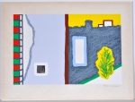 Roger Raveel - Soundless garden - Screen print