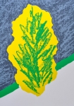 Roger Raveel - Soundless garden - Screen print